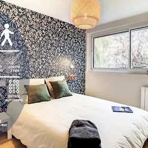 Appartement Ancely Neuf Deco Aero - Parking Gratuit - Proche Blagnac